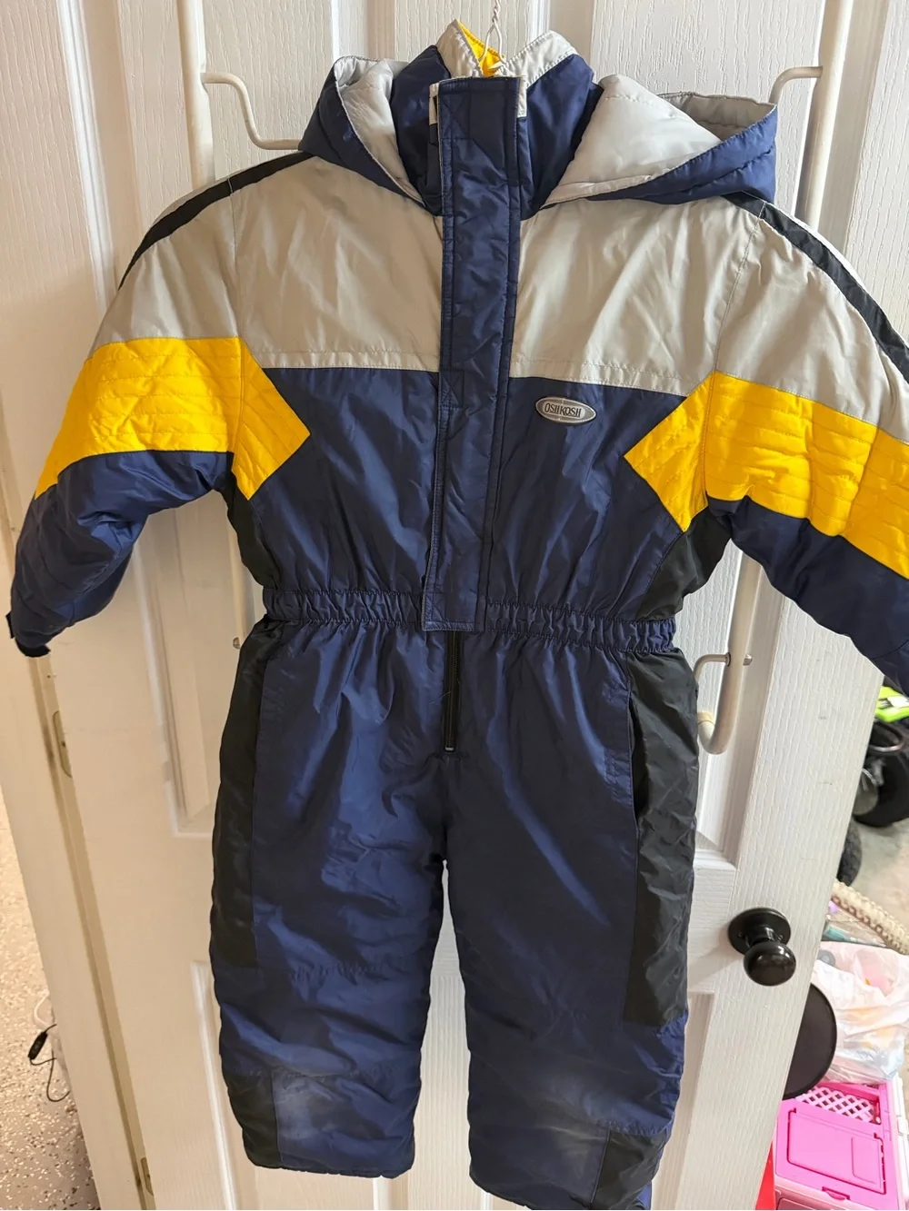 Vintage Y2K Oshkosh kids one piece snow suit